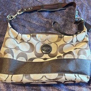 Coach signature purse